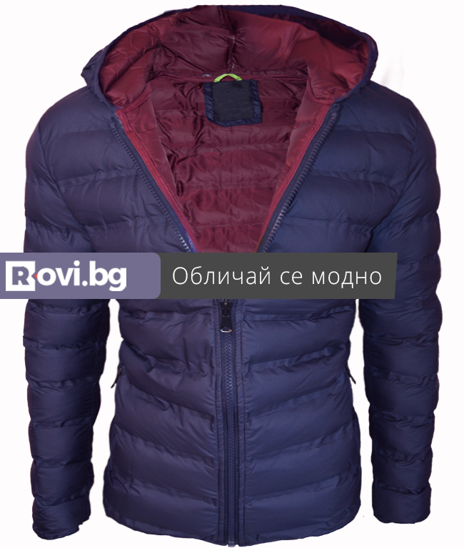 Мъжко зимно яке Виктор син Мъжко зимно яке Виктор син